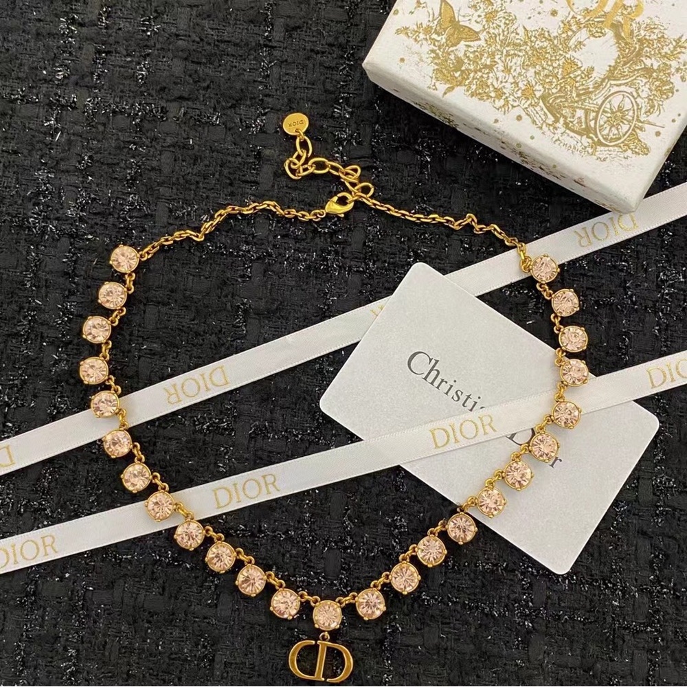 DIOR Gold charm Necklace - Picture 2 of 5